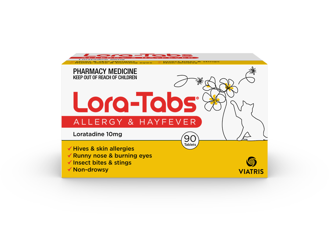 Lora-Tabs 10mg Tablets (Loratadine) image 1